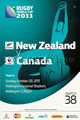 New Zealand v Canada 2011 rugby  Programmes